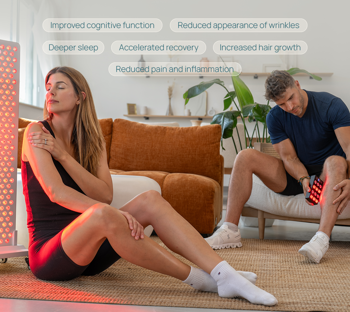 Bannière des avantages du produit